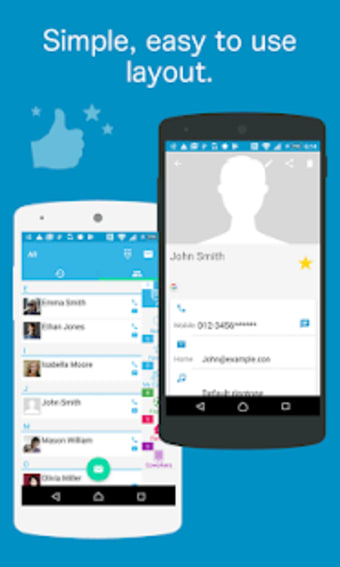 Contacts A free contacts groups  dialer app