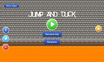 Jump And Duck -avoid obstacles