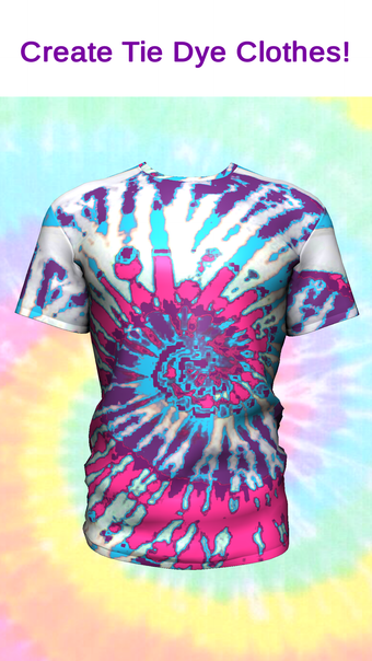 Tie Dye 3D Art DIY Girl Games