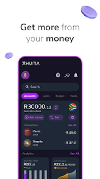 Xhuma - Mobile Finance