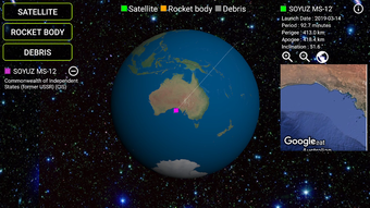 Satellite 3D : Detecting Satel