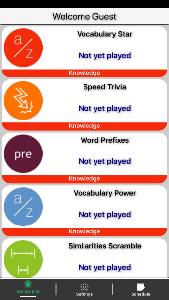 Word Games - Brain Training
