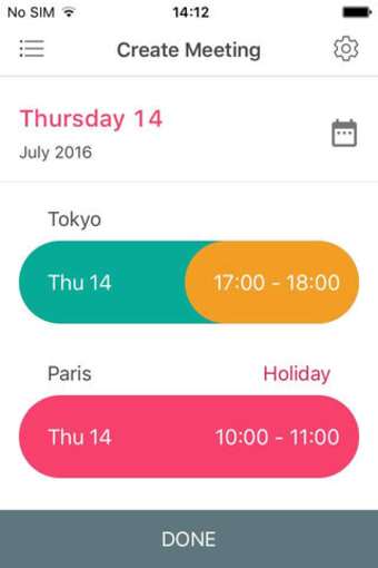 Meeting Planner by timeanddate