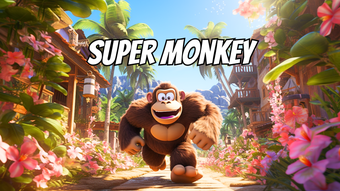 Super Monkey Run kong gorilla