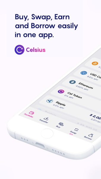 Celsius: Earn  Borrow Crypto