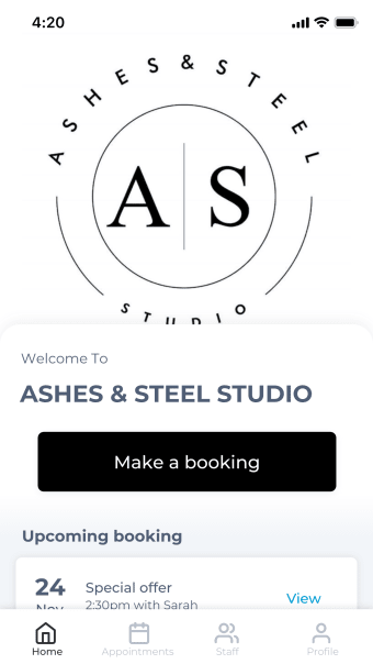 ASHES  STEEL STUDIO