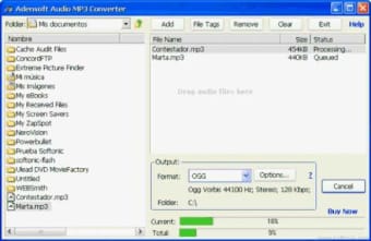 Adensoft Audio MP3 Converter