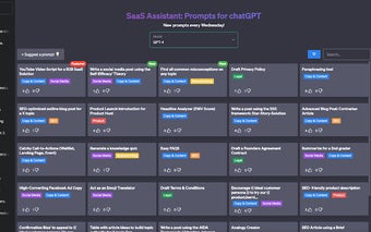 SaaS Assistant for ChatGPT