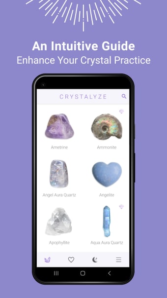 Crystalyze: Crystals  Stones