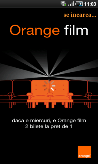 Orange film