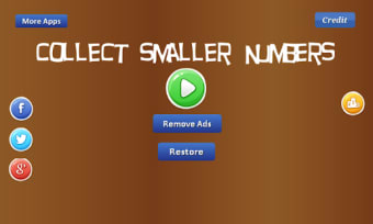 Collect Smaller Numbers-no big