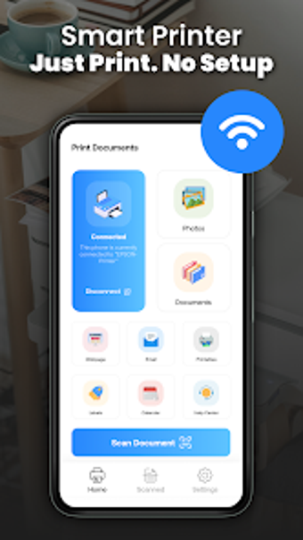 Smart printer and Scanner App