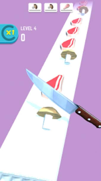 Food Cutter 3D - Cool Relaxing Cooking game