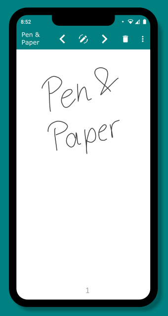 Pen  Paper : handwrite notes