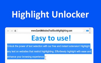 Highlight Unlocker: Bypass Text Restrictions