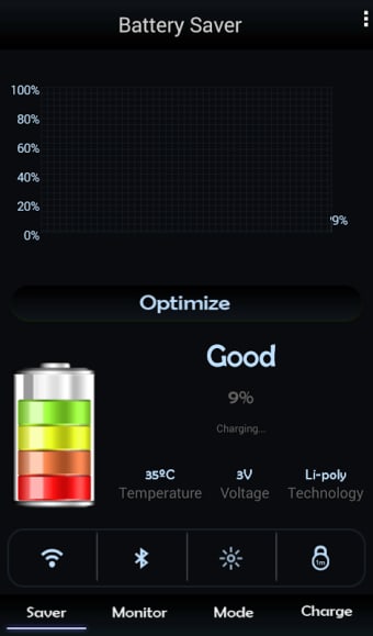 Increase Battery Life : Saver
