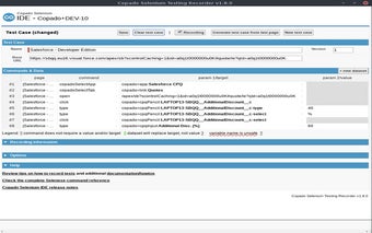 Copado Selenium Recorder