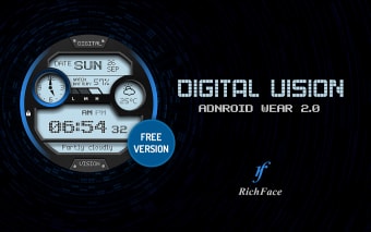 Digital Vision Watch Face