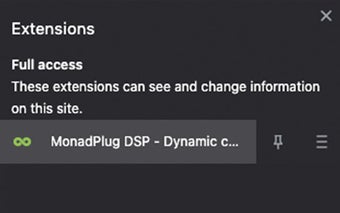 MonadPlug DSP - Dynamic creative import