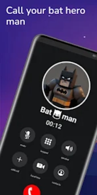 Call Bat hero man