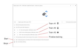 Gesture Based Scroll (Using AI)