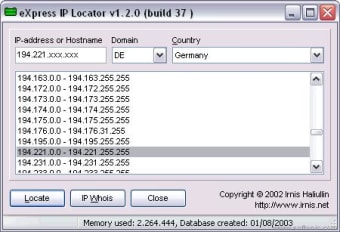 eXpress IP Locator