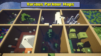 Parkour maps - spiral  rooms