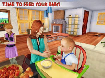 Virtual Family New Baby Single Mom Adventure