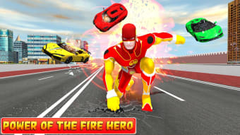 Flying Fire Hero Robot Rescue