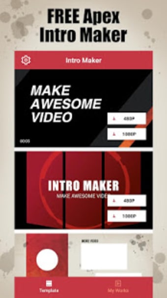 Apex Intro Maker for YouTube - make legends intro
