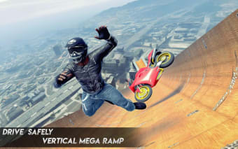 Stunt Bike Mega Ramp Grand City
