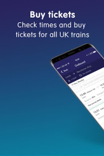 Northern train tickets  times