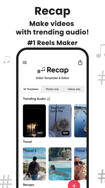 Recap: Reels Video Editor