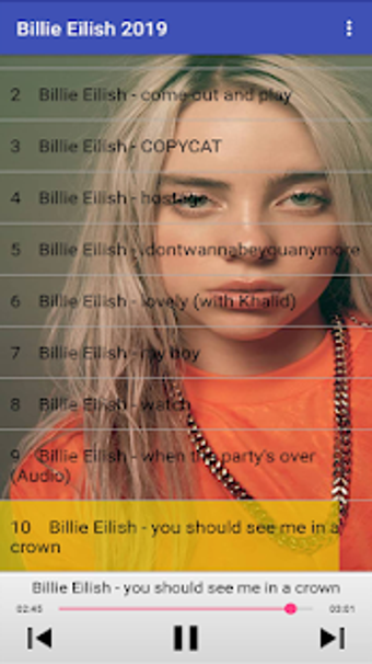 Billie Eilish Songs 2019