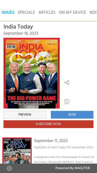 India Today Magazine