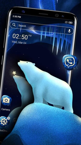 Polar Bear Launcher Theme