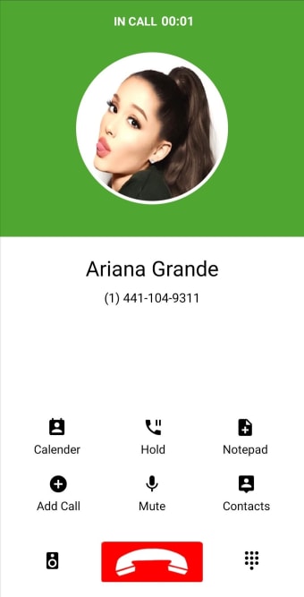 Fake call from Ariana Grande 2020 prank
