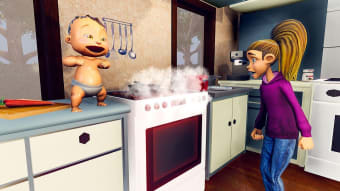 Virtual Baby Life Simulator - Baby Care Games 3D