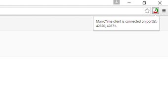 ManicTime Url Tracker
