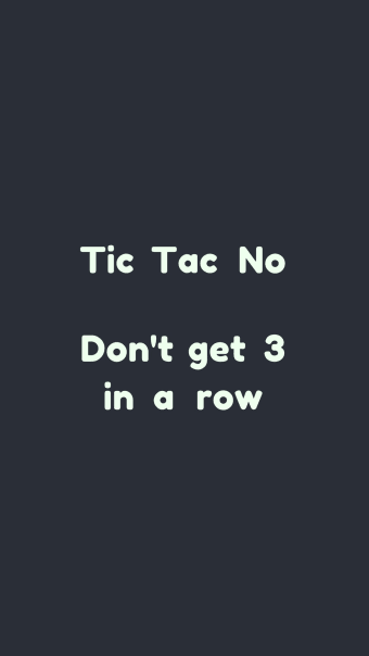 Tic-Tac-No