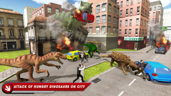 Dinosaur Simulator City Hunter
