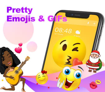 Pop Launcher - Black Emojis  Themes