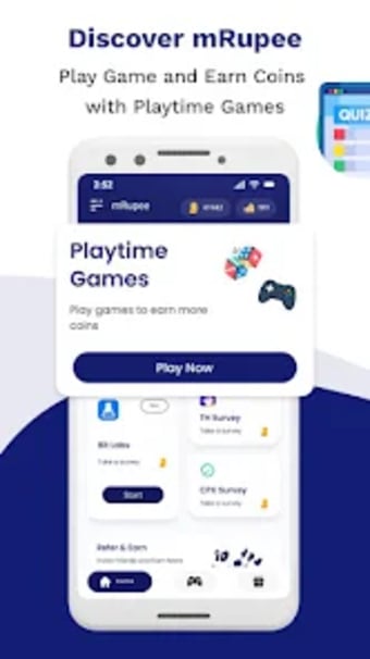mRupee: Play  Earn Money App
