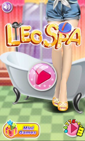 Princess Leg SPA - girl games