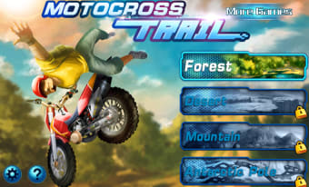 Motocross trial - Xtreme bike