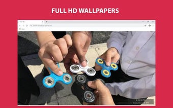 Spinner.io Wallpapers and New Tab