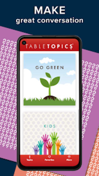 TableTopics: The App