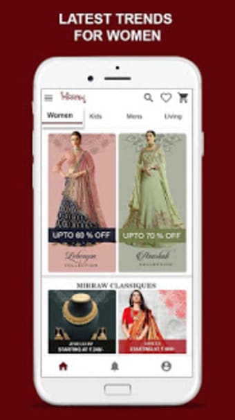 Mirraw Online Shopping App