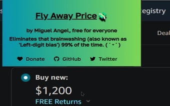 Fly Away Price