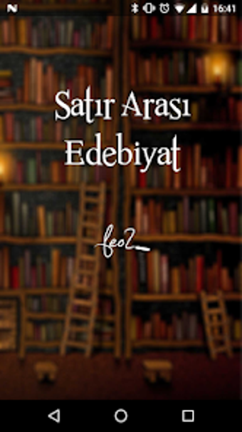 Satır Arası Edebiyat